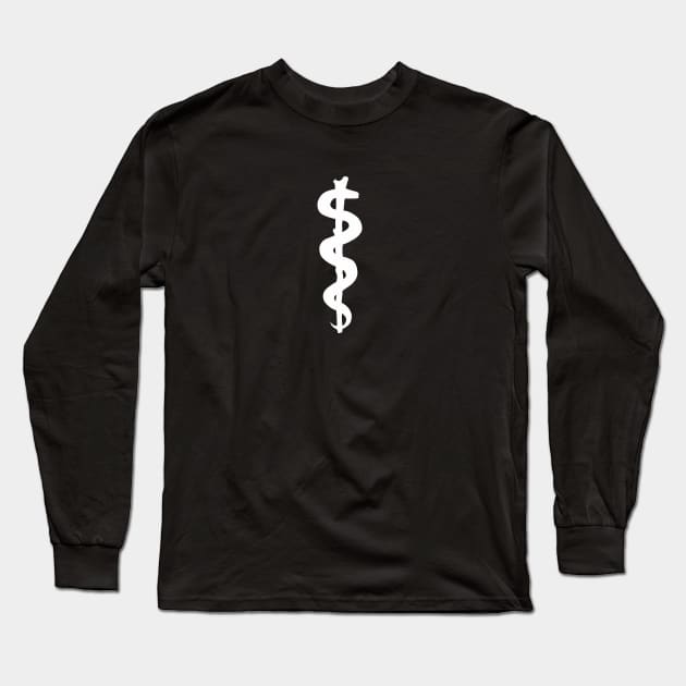 Caduceus Medicine Long Sleeve T-Shirt by pepques